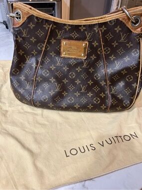 Louis Vuitton Brown LV Monogram Canvas Shoulder Bag - Galleria PM